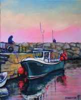 Ballycastle Harbour by Paul Cavanagh